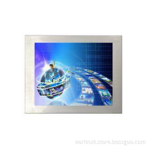 17" 1280x1024 Rack Mount Slim Kiosk LCD Monitor 4:3 IR wate